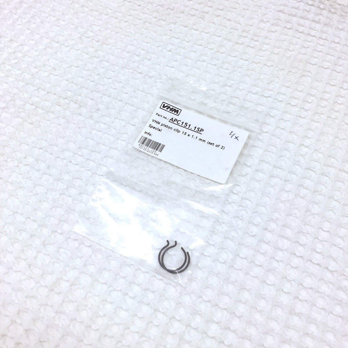 Circlips "Z" 15mm (VHM)