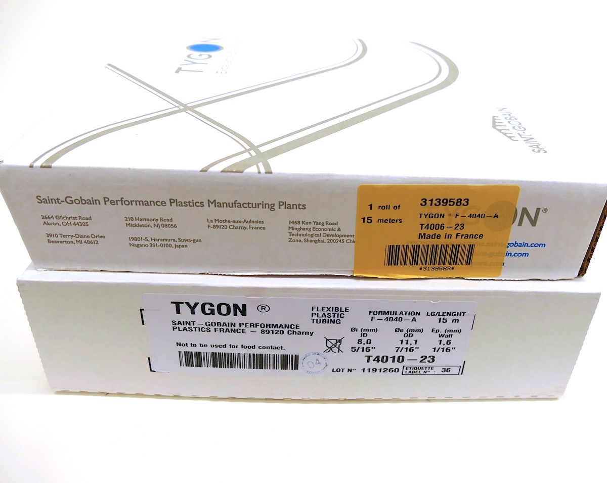 Hose 4,8mm Tygon 4040 (sold by the meter)